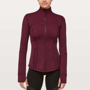 Lululemon Define Jacket Size 4 Maroon